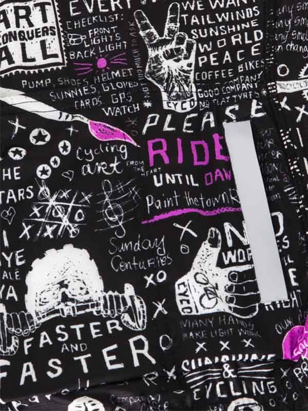 Bike Graffiti Women's Cycling Jersey - Cycology Clothing US