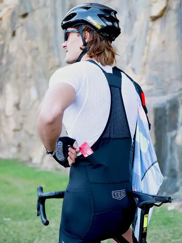 Cycology Men's Cargo Bib Shorts Black - Cycology Clothing US