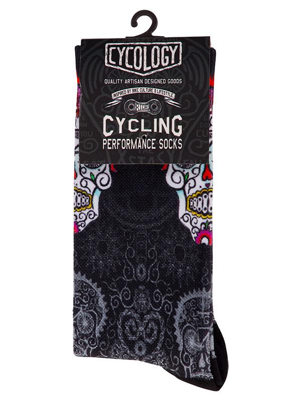 Day of the Living Cycling Socks - Cycology Clothing US