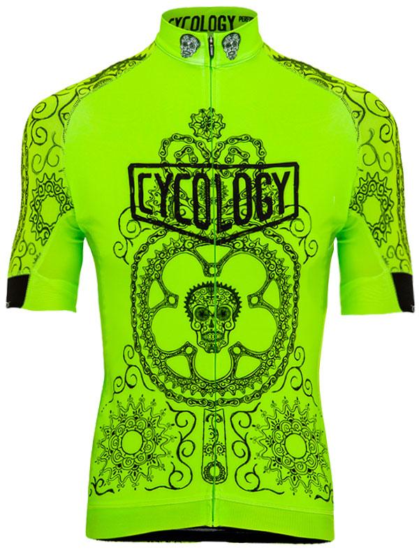 Day of the Living Men's Classic Jersey Lime