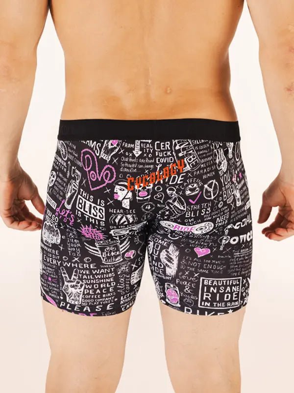 Graffiti Performance Boxer Briefs - Cycology Clothing US