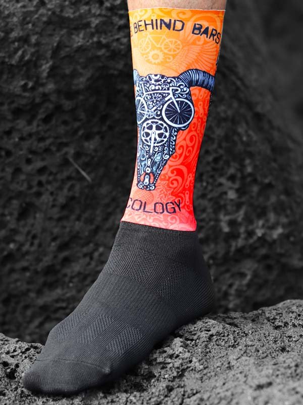 Life Behind Bars Aero Cycling Socks - Cycology Clothing US
