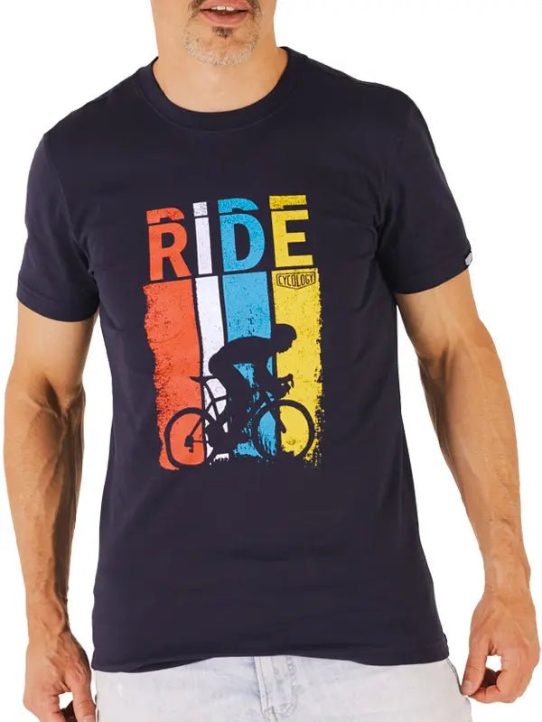 Ride Men's T-shirt Navy