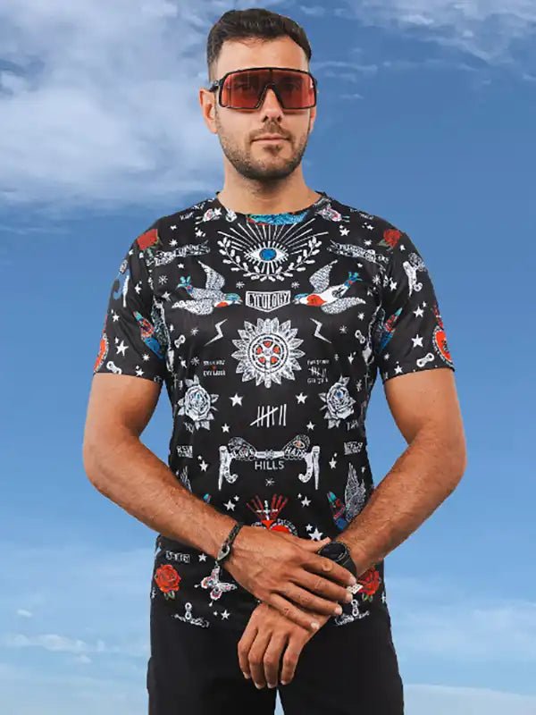 Tattoo Men's Technical T-Shirt - Cycology Clothing US