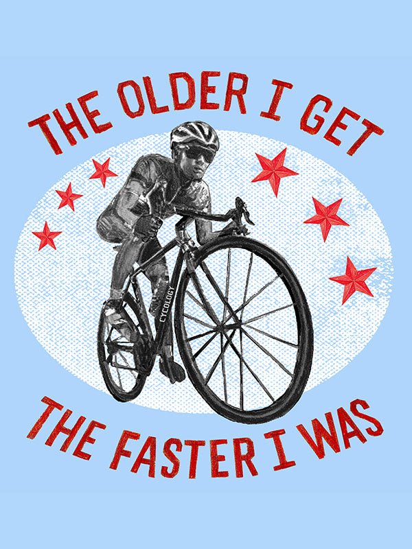 The Faster I Was Men's T-shirt Denim