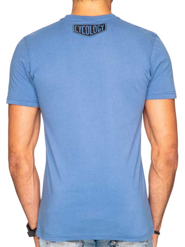 The Faster I Was T Shirt Blue - Cycology Clothing US