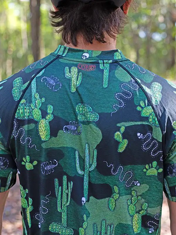 Totally Cactus MTB Jersey - Cycology Clothing US
