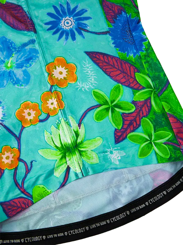 Aloha Aqua Women's Reborn Cycling Jersey Cycology USA