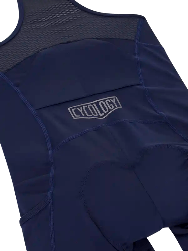 Cycology Men's Cargo Bib Shorts Navy - Cycology Clothing US