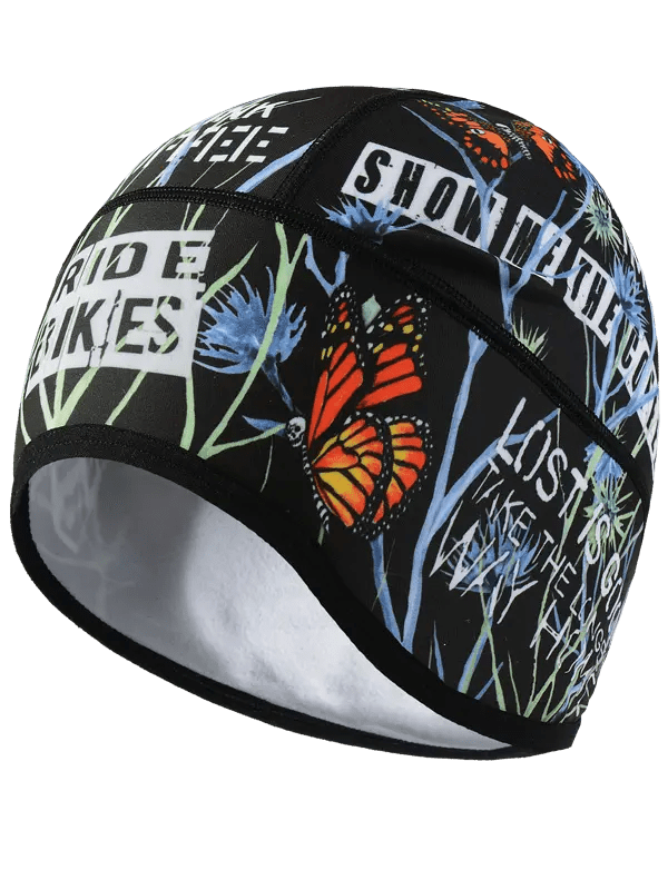 Gangsta Black Thermal Beanie