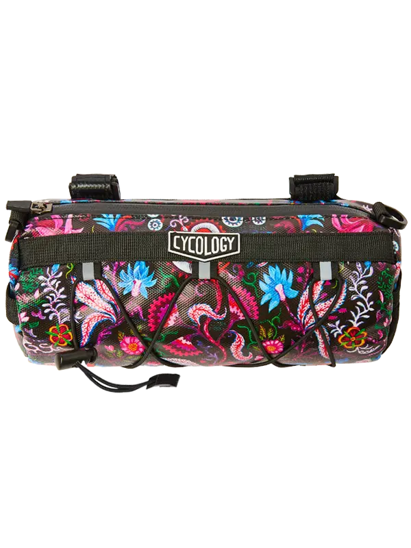 Secret Garden Handlebar Bag Black